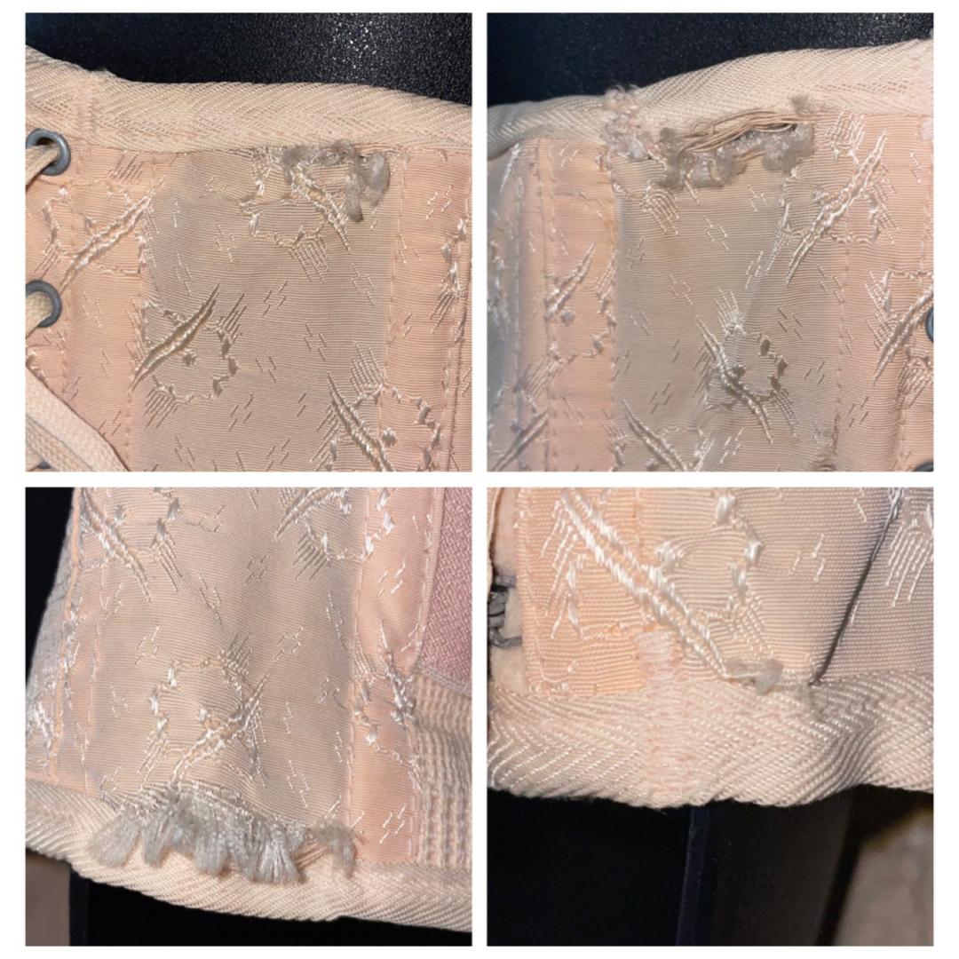 Vintage Abercrombie early 2000s original pink corset