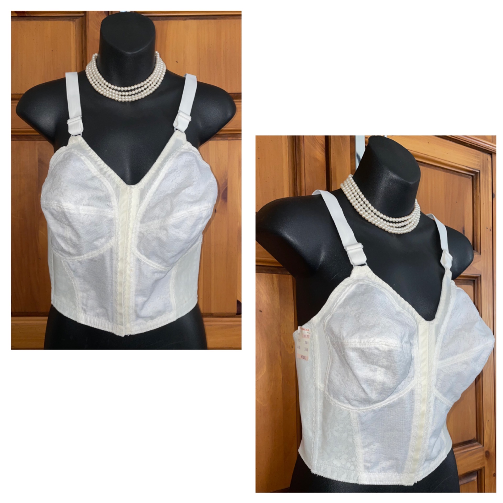 Dead Stock Vintage 1970's Playtex 18 Hour Longline Front Closure Bra ...