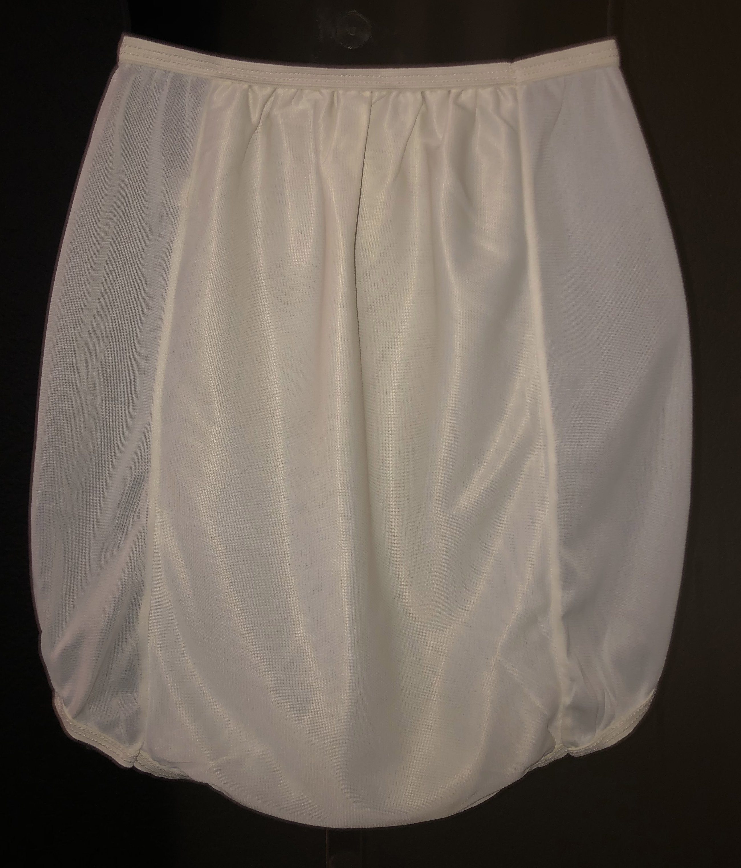 Vintage 1950s White Tailored PinUp Panties W